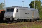 Die belgische 76 109-2(Bombardier Transportation GmbH)stand am Morgen des 17.05.2014 im Bahnhof Rostock-Bramow abgestellt.