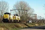 SNCB/Lineas 7780 passiert am 24 Februar 2021 Boxtel.