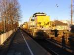 7786,7785 beide von der SNCB kommen die Kohlscheider-Rampe hoch aus Richtung Neuss,Herzogenrath mit einem Kurzen Kalkleerzug aus Oberhausen-West(D) nach Hermalle-Huy(B) und fahren durch Kohlscheid in