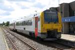 SNCB AM 41 4154 (95 88 0041 54  2-3 / 95 88 0041 54  1-5) am 27.Juli 2026 als S51 Zug 783 nach Ronse im Gare de Eeklo.