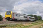 NMBS/SNCB AR4151 von Gent nach Geraardsbergen aufgenommen 14.06.2014 am Feuerwache der Stadt Zottegem 