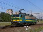 hle 1204 in der Nhe van Bahnhof Antwerpen-Luchtbal, Aufnahme am 25.09.2009