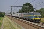 2012 mit einem Containerzug bei Zwijndrecht. Aufgenommen am 27.07.2012