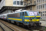 SNCB 2104, 021 004 0-7, Bruxelles Midi, 30.10.2011.