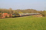 Belgiën
Lok 2123 vom SNCB mit Personenzug S10 8075 Bruxelles-Midi - Aalst, in Sint-Martens-Bodegem 25/3/2022