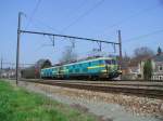 SNCB - Doppeltraktion 2345 + 2377  Namur - 29-03-2004