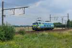 Am 30/07/2010 kam Altbaulok 2373 solo von Antwerpen-Noord ber die grosse Schleife bei Ekeren. Nachdem die SNCB/NMBS die neuen Euro-Sprinter in Betrieb genommen hat, ist die 23er-Serie ausser Dienst genommen worden.