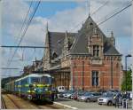 - Adieu Srie 23 - Die Abschiedsfahrt der Srie 23 fhrte am 23.06.2012 nach Binche in den wunderschnen alten Bahnhof, der eine authentische Kulisse fr den Sonderzug bot.