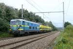 HLD 5508 + 5535 ziehen als LZ die HLE 2322 nach Montzen. Aufgenommen bei Warsage am 06/09/2008.