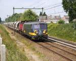 NMBS 2555 und Railion 6512 am 25-5-2005 bei Elsloo (NL)