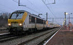 SNCB 1316 // Bahnhof Welkenraedt // 5. Februar 2005