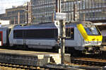 SNCB 1355, 013 055 0-2, Bruxelles Midi, 2.12.2011.