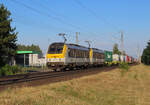 Mommenheim - 18. Juni 2026 : HLE 1302 + 1303 mit dem Kombi 40362 von Basel nach Antwerpen.