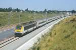 HLE 1325 + IC 536 Eupen - Brssel - Oostende. Kortenberg am 02/08/2004