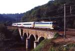 SNCB 1805 bei Goffontaine mit IC 427 in Richtung Kln, 24.09.1998.