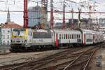 SNCB 1833 (180 330-8) am 23.Juli 2026 in Bruxelles-Midi.