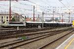 SNCB 180 460-3 (1846) f�hrt am 23.Juli 2026 mit dem VSOE (Venice Simplon Orient-Express) von Amsterdam Centraal nach Venice Santa Lucia in Bruxelles-Midi ein.