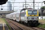 SNCB 1919 (190 190-4) am 23.Juli 2026 in Schaerbeek.