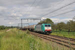 Lineas 186 232 alias 2840 mit einem gemischten Güterzug am 13.06.2019 in s'Herenelderen Richtung Tongeren.