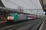 NMBS 2835 mit Intercity nach Den Haag HS, aufgenommen 09/03/2013 in Bahnhof Roosendaal 