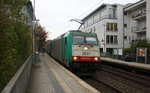Die Cobra 2837 kommt aus Richtung Aachen-West mit einem Coilzug aus Kinkempois(B) nach Köln-Gremberg und fährt durch Aachen-Schanz in Richtung