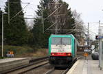 Ein Nachschuss von der Cobra 2825 kam als Lokzug aus Aachen-West(D) nach Millingen(D) und kam aus Richtung Aachen-Hbf,Aachen-Schanz,Aachen-West,Laurensberg,Richterich,Kohlscheid,Herzogenrath,Palenberg,Zweibrüggen,Frelenberg,Geilenkirchen,Süggerrath,Lindern,Brachelen,Hückelhoven-Baal,Baal und fuhr durch Erkelenz in Richtung Herrath,Beckrath,Wickrath,Rheydt-Hbf,Mönchengladbach-Hbf. 
Aufgenommen vom Bahnsteig 2 in Erkelenz. 
Bei Wolken am Nachmittag vom 17.3.2017.