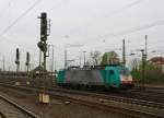 Die Cobra 2829 rangiert in Aachen-West.
Aufgenommen vom Bahnsteig in Aachen-West bei Sonne und Wolken am Nachmittag vom 4.4.2014.