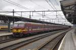 NMBS AM812 mit L-trein nach Antwerpen Centraal, aufgenommen 09/03/2013 in Bahnhof Roosendaal