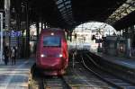 Am 29/01/2011 fuhr der Thalys Kln - Paris-Nord ungewohnterweise auf Gleis 7 in den Hbf Aachen ein.