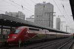 Thalys 4341 am 2.2.13 an der Endstation in Essen Hbf.