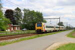 Belgi�n  Triebz�gen 4162+4122 von SNCB : Personenzug Hamont/Hasselt - Antwerpen Centraal, Geel Kievermont  7/5/2026
