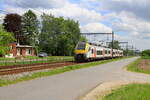 Belgi�n  Triebzug 08062 von SNCB : Personenzug Mol - Antwerpen Centraal, Geel Kievermont  7/5/2026