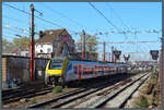 08204 der SNCB verl�sst am 24.04.2026 den Bahnhof Br�ssel Midi.