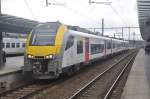 NMBS AM 08141 L-trein Richtung Zeebrugge-Strand aufgenommen 31/08/2014 in Bahnhof Brugge