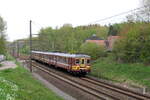 Belgiën
Triebzügen 180+231 vom SNCB mit einem Personenzug Leuven - Ottignies, in Sint-Joris-Weert
16/4/2011