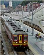 AM65 270 steht am 11.08.2010 als L Zug nach Maastricht im Bahnhof Lige Guillemins zur Abfahrt bereit.