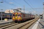 Triebzug 162 (AM 62) fhrt als IR 5017 Lige-Guillemins - Aachen Hbf in Welkenraedt ein.