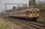 229+154 auf dem Weg von Leuven nach Ottignies bei Oud-Heverlee. Aufgenommen am 18.12.2012