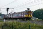 Inzwischen aus dem Verkehr gezogen, zeigt diese Aufnahme vom 11/08/2009 den Triebzug 160 der Serie AM62 auf dem Weg nach Aachen, hier zwischen Walhorn und Hergenrath.