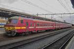 NMBS 840 steht am 10 September 2017 in Roosendaal.