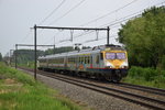 NMBS AM80 301 als Intercity Hasselt-Maastricht am 25.Mai 2016 bei Alt Hoeselt
