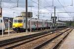 SNCB AM80 373 (94 88 080 373 ?-?) f�hrt am 27.Juli 2026 in den Gare de Oudenaarde ein.