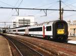 475 und 454 mit IC 733 Kortrijk-Antwerpen Centraal auf Bahnhof Gent St.