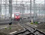 Fr diesen Thalys scheint der Weg klar zu sein. Er kommt aus Kln und fhrt am 18.05.08 in den Bahnhof Lige Guillemins ein.