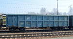 Offener Drehgestell-Güterwagen in Sonderbauart vom slowakischen Einsteller AX Benet s.r.o.