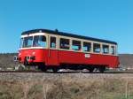 Chemin de Fer  Vapeur des 3 Valles - Triebwagen 550.09 - Hersteller : Talbot (Aachen) - Bj: 1951 - Zwischen Bf Treignes und Hp Vierves