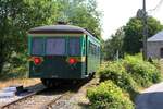 AFSA (Association Ferroviaire Sambre Avesnois) 554.10 (ex�SNCB 4610, Hersteller: Usines Ragheno – Malines, Baujahr: 1952) am 25.Juli 2026 in Vierves-sur-Viroin.