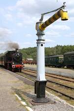 Wasserkran im Gare de Treignes am 25.Juli 2026.