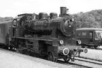 CFV3V 158 'ELNA 5' (ex�Teutoburger Wald-Eisenbahn�154, ex�Kleinbahn Kaldenkirchen–Br�gge�158, ex Stoomtram Goes-Borsele 7 [NL], Hersteller: Henschel & Sohn, Baujahr: 1940, Fabr.Nr.: 24917) am 25.Juli 2026 im Gare de Treignes.