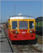 Der Dieseltriebzug 4610 (BJ 1952) wurde von den Usines Ragheno in Malines gebaut und gehrte frher der SNCB.